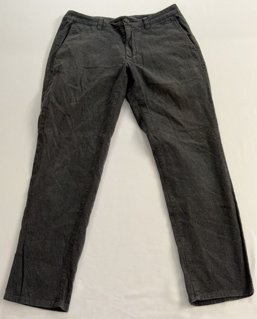 Bonobos Men’s 30x30 Gray Stretch Chino Dress Pants Straight Fit Casual